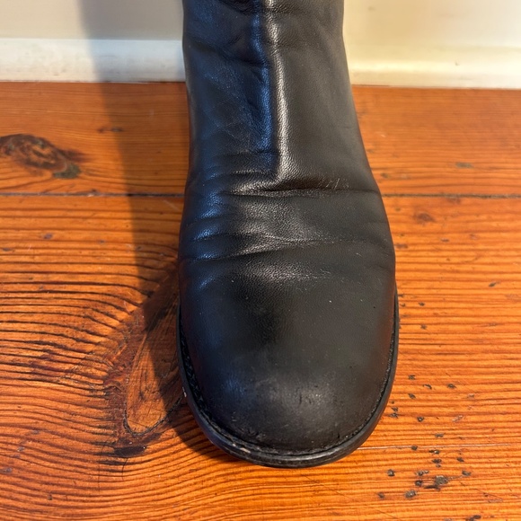 Stuart Weitzman black over-the-knee boot 7M - Picture 9 of 15